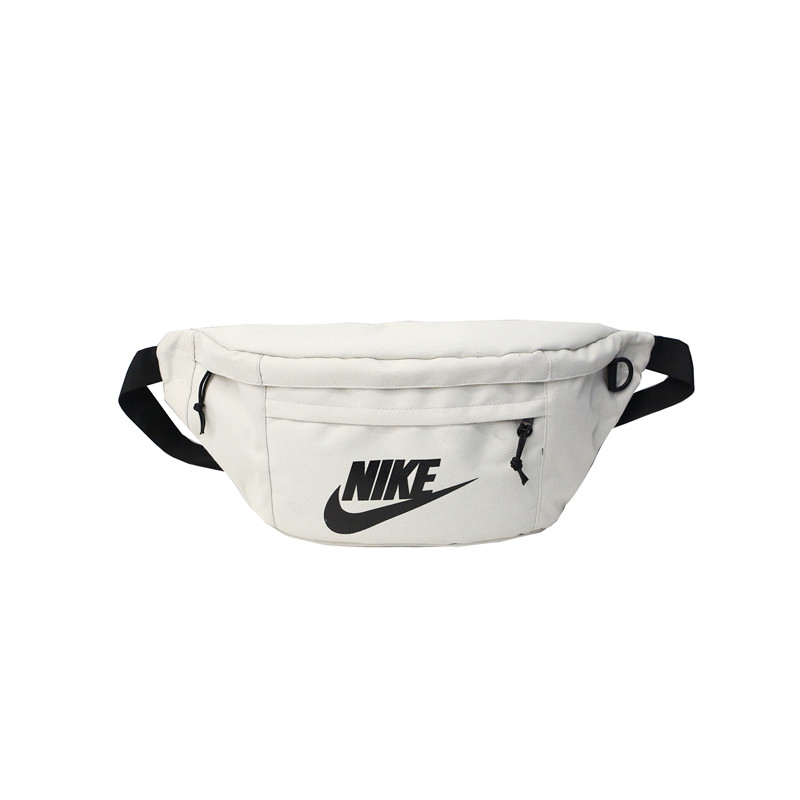 White Black Nike Waist Bag